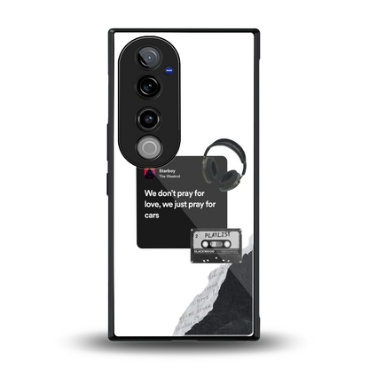 Weeknd Starboy back phone cover | glass case for vivo v40 pro