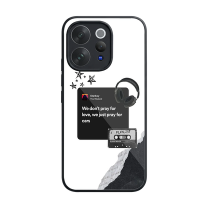Weeknd Starboy back phone cover | glass case for vivo v70 elite