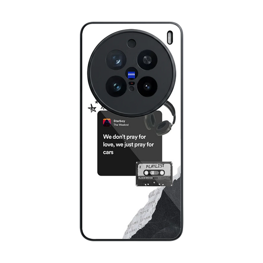 Weeknd Starboy back phone cover | glass case for vivo x200 pro