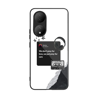 Weeknd Starboy back phone cover | glass case for Vivo-y100