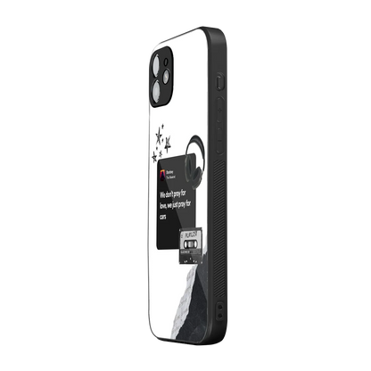 Weeknd Starboy iphone 12 mobile cover | shockproof glass phone case