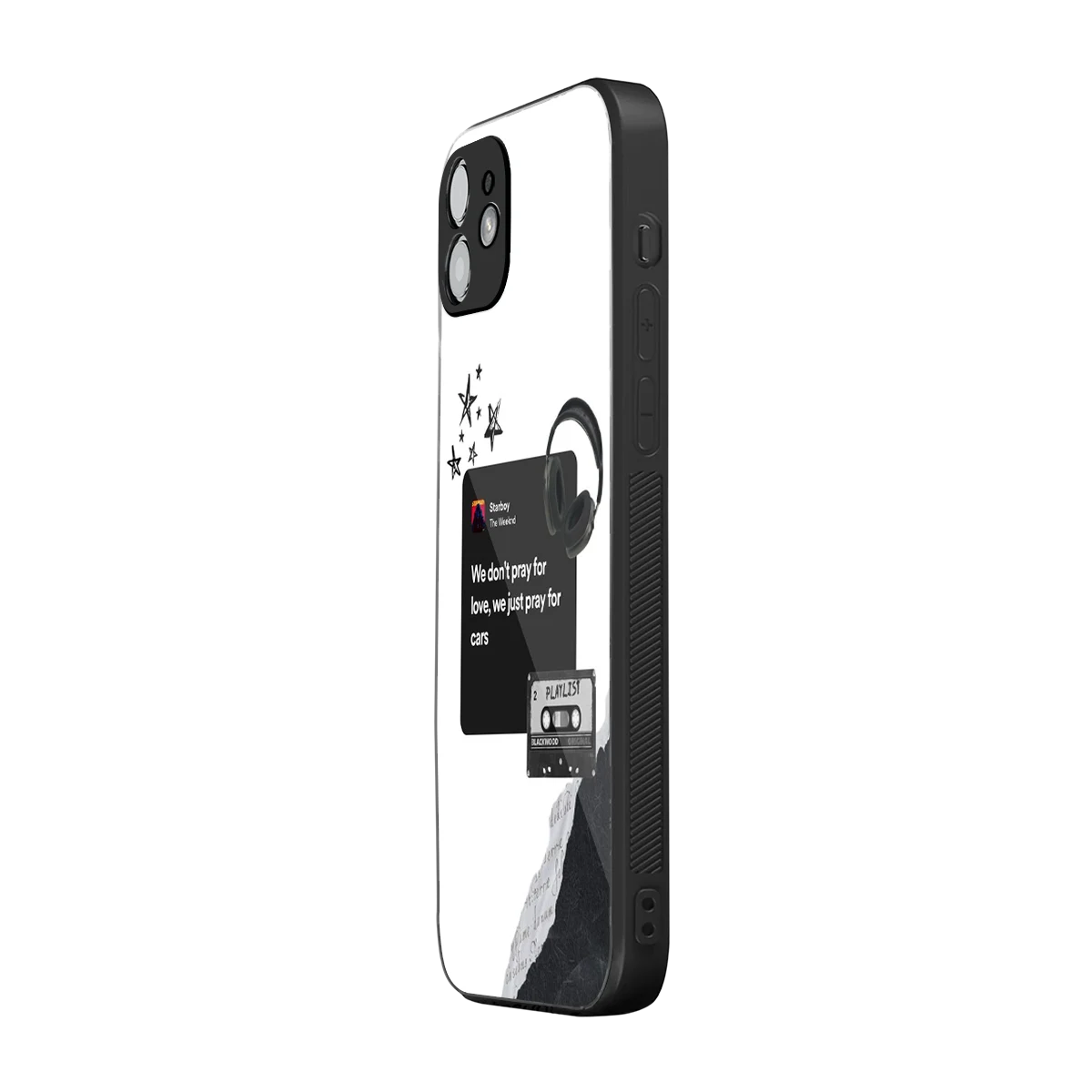 Weeknd Starboy iphone 11 mobile cover | shockproof glass phone case