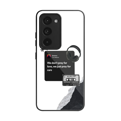 Weeknd Starboy back phone cover | glass case for redmi 15 5g