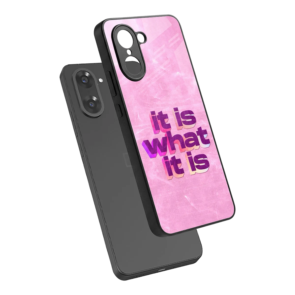 What It Is sleek oneplus nord ce5 5g cover with tempered glass back and TPU edges