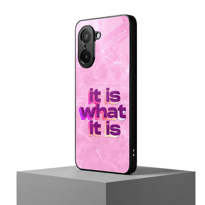 What It Is oneplus nord ce5 5g mobile cover | shockproof glass phone case