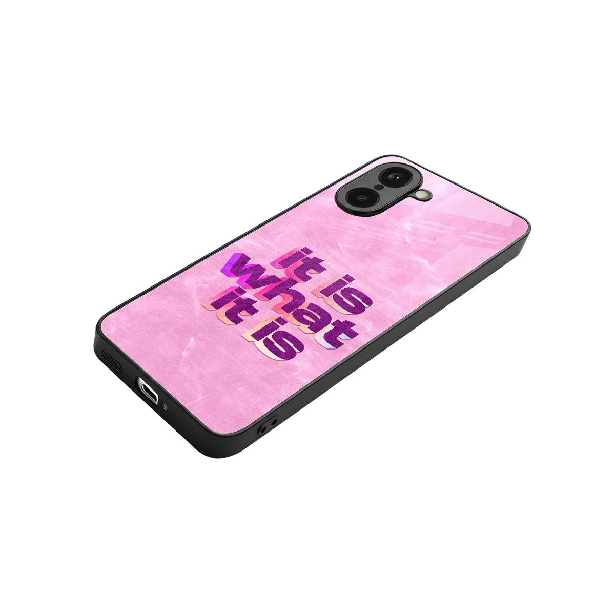 What It Is stylish phone case for oneplus nord ce5 5g | glossy glass and slim fit