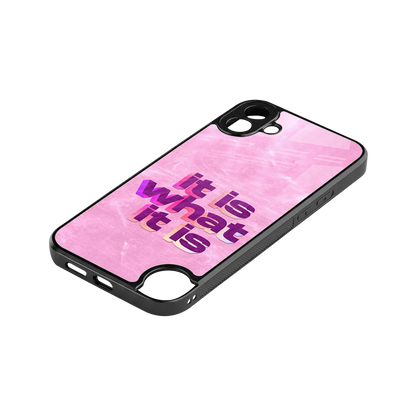 What It Is stylish phone case for cmf nothing phone 1 | glossy glass and slim fit