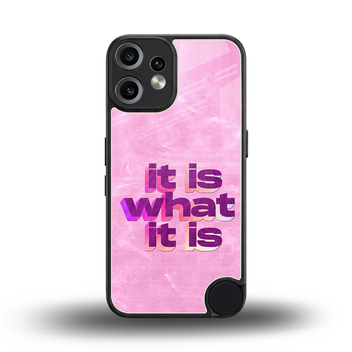 What It Is back phone cover | glass case for cmf nothing phone 2 pro