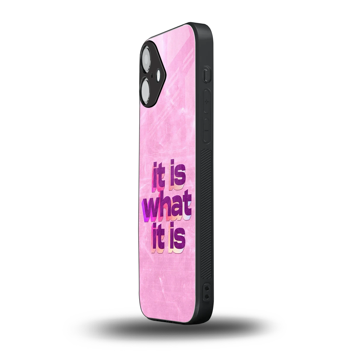 What It Is iphone 16 plus mobile cover | shockproof glass phone case