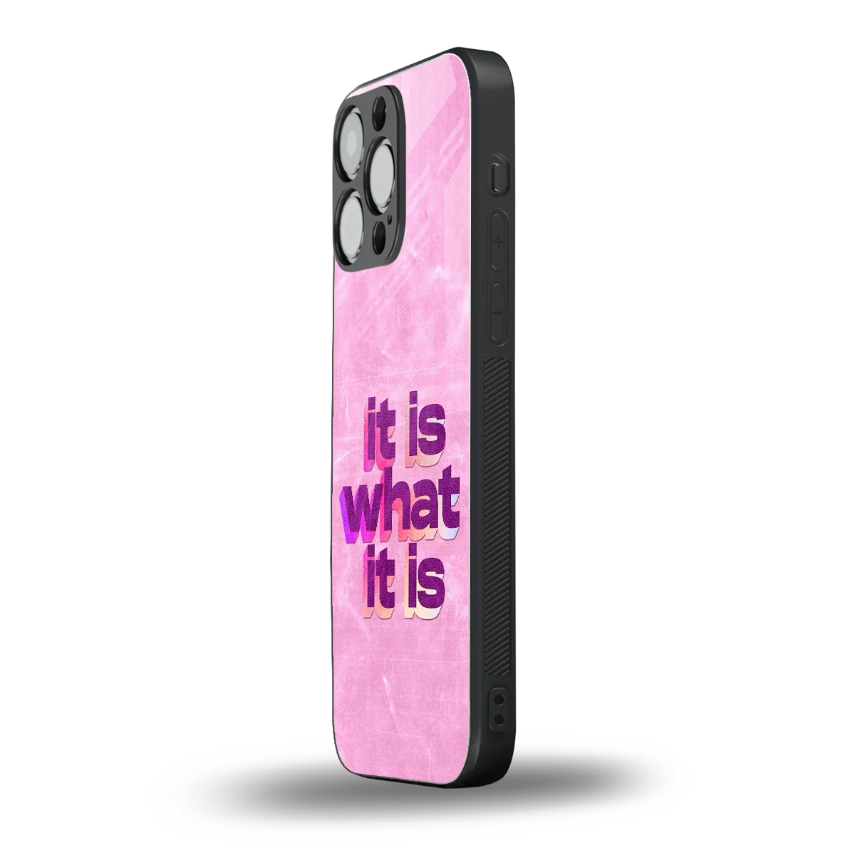 What It Is iphone 16 pro max mobile cover | shockproof glass phone case