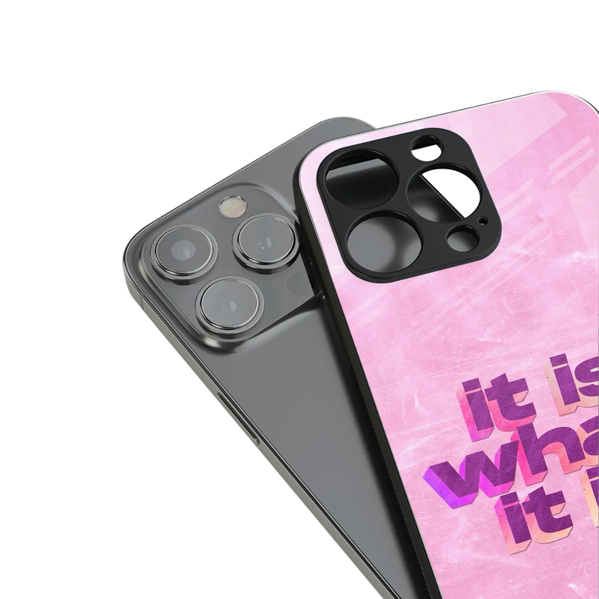 What It Is Phone Case for Iphone 16 | Glass Case