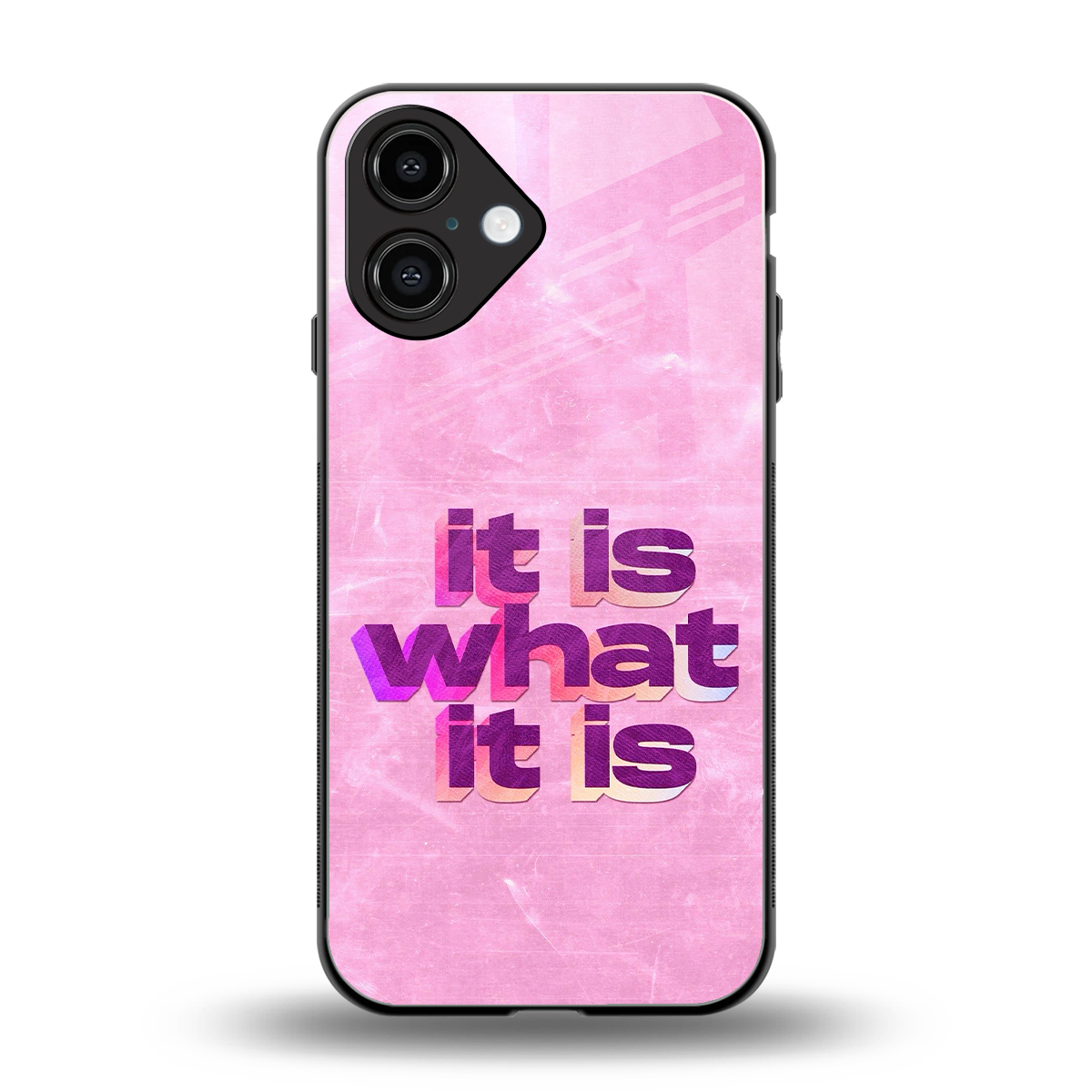 What It Is Phone Case for Iphone 16 | Glass Case