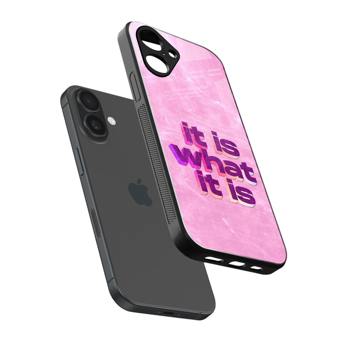 What It Is Phone Case for Iphone 16 | Glass Case