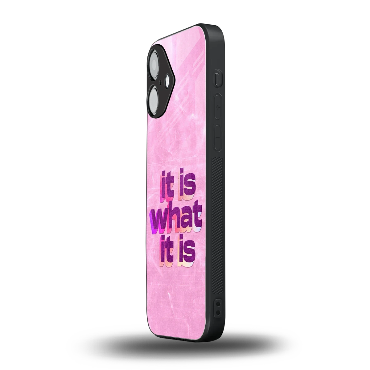 What It Is iPhone 16 mobile cover | shockproof glass phone case