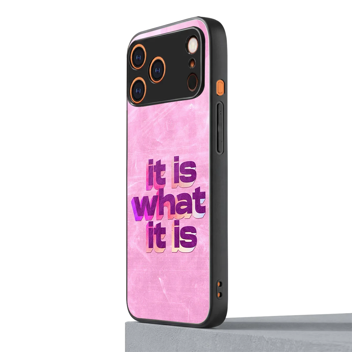 What It Is iphone 17 pro mobile cover | shockproof glass phone case