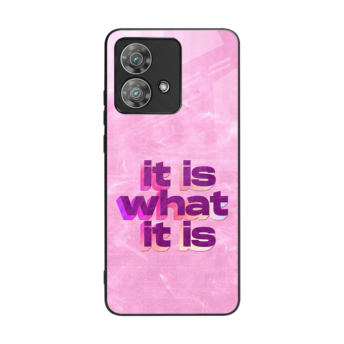 What It Is back phone cover | glass case for motorola edge 40 neo 5g