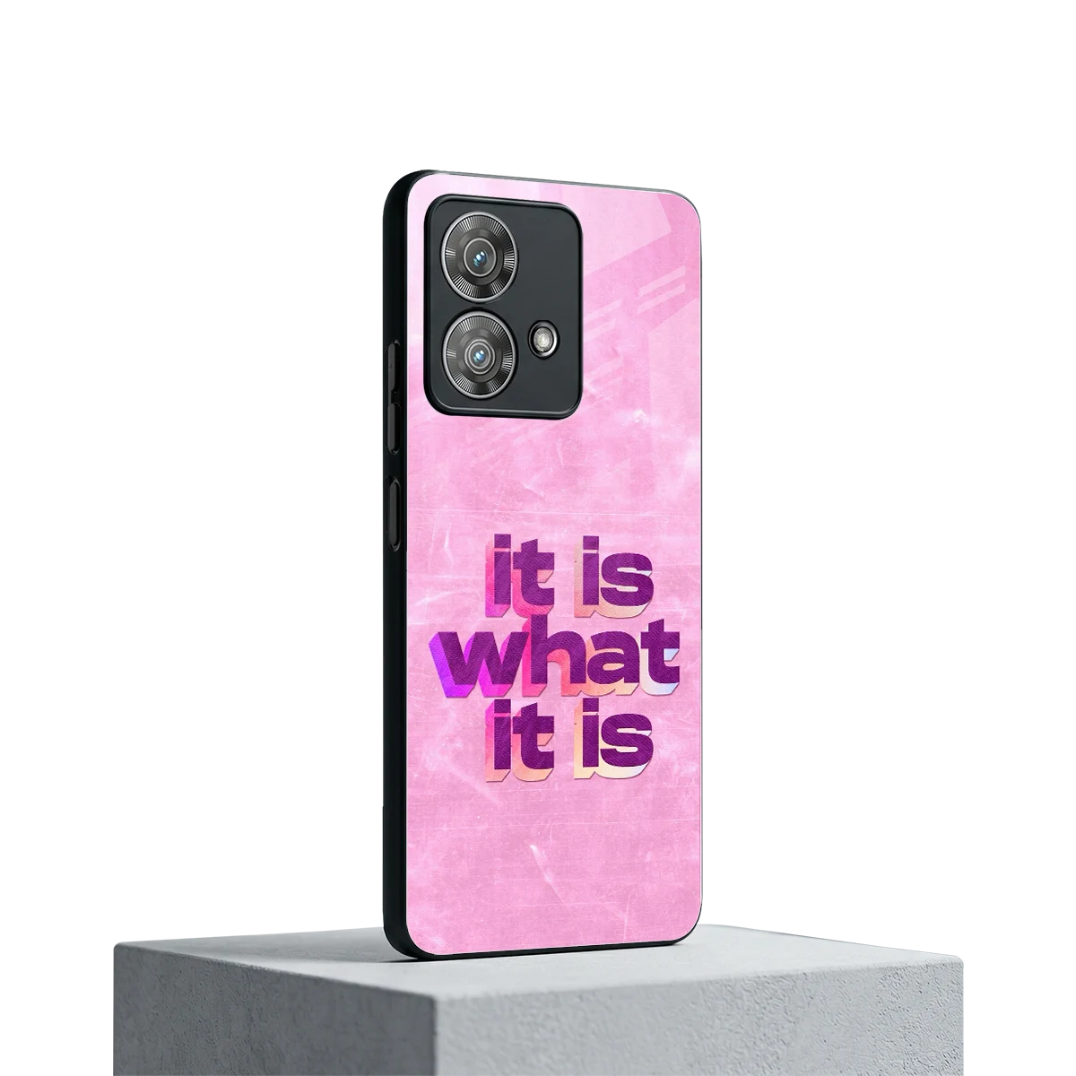 What It Is motorola edge 40 neo 5g mobile cover | shockproof glass phone case