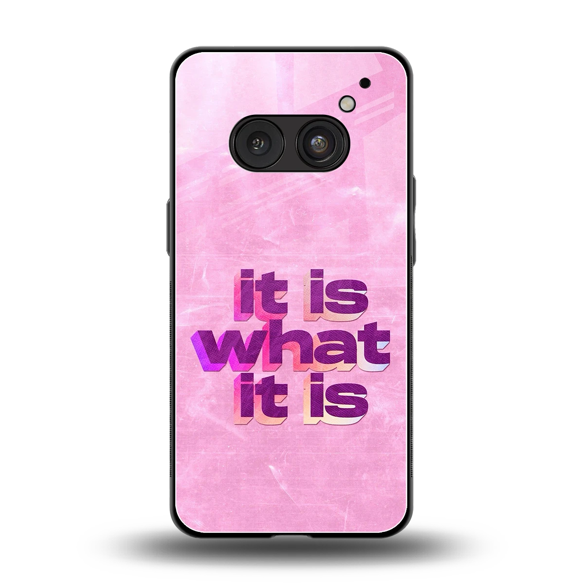 What It Is back phone cover | glass case for nothing phone 2a
