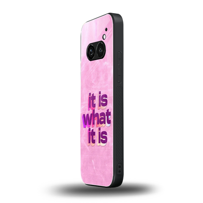 What It Is nothing phone 2a mobile cover | shockproof glass phone case