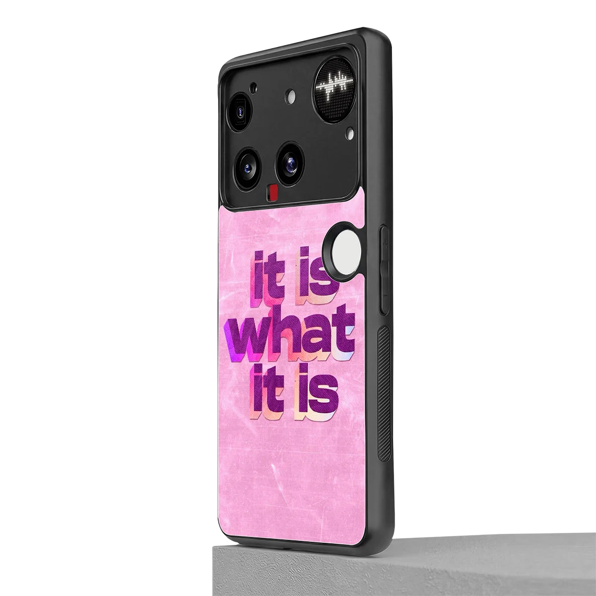 What It Is nothing phone 3 mobile cover | shockproof glass phone case