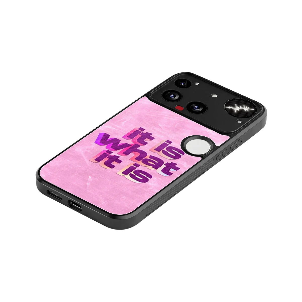 What It Is stylish phone case for nothing phone 3 | glossy glass and slim fit