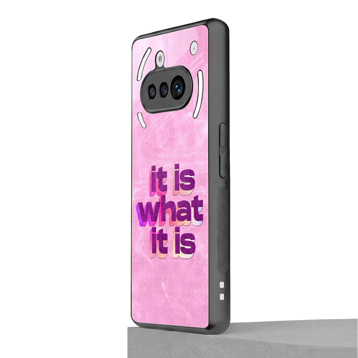 What It Is nothing phone 3a mobile cover | shockproof glass phone case