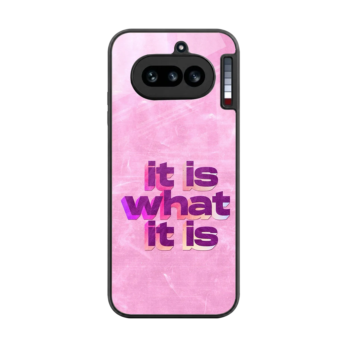 What It Is back phone cover | glass case for nothing phone 4a