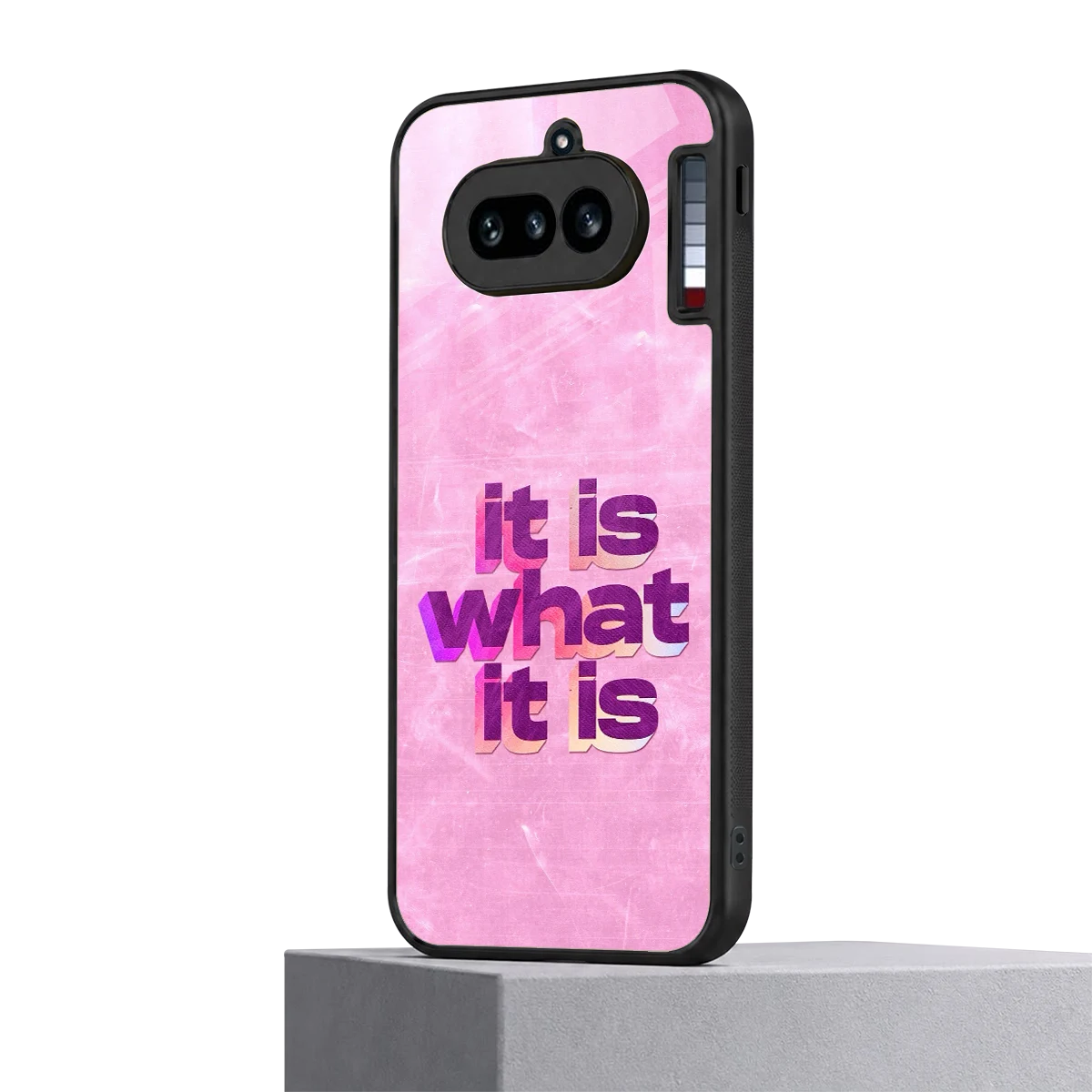 What It Is nothing phone 4a mobile cover | shockproof glass phone case