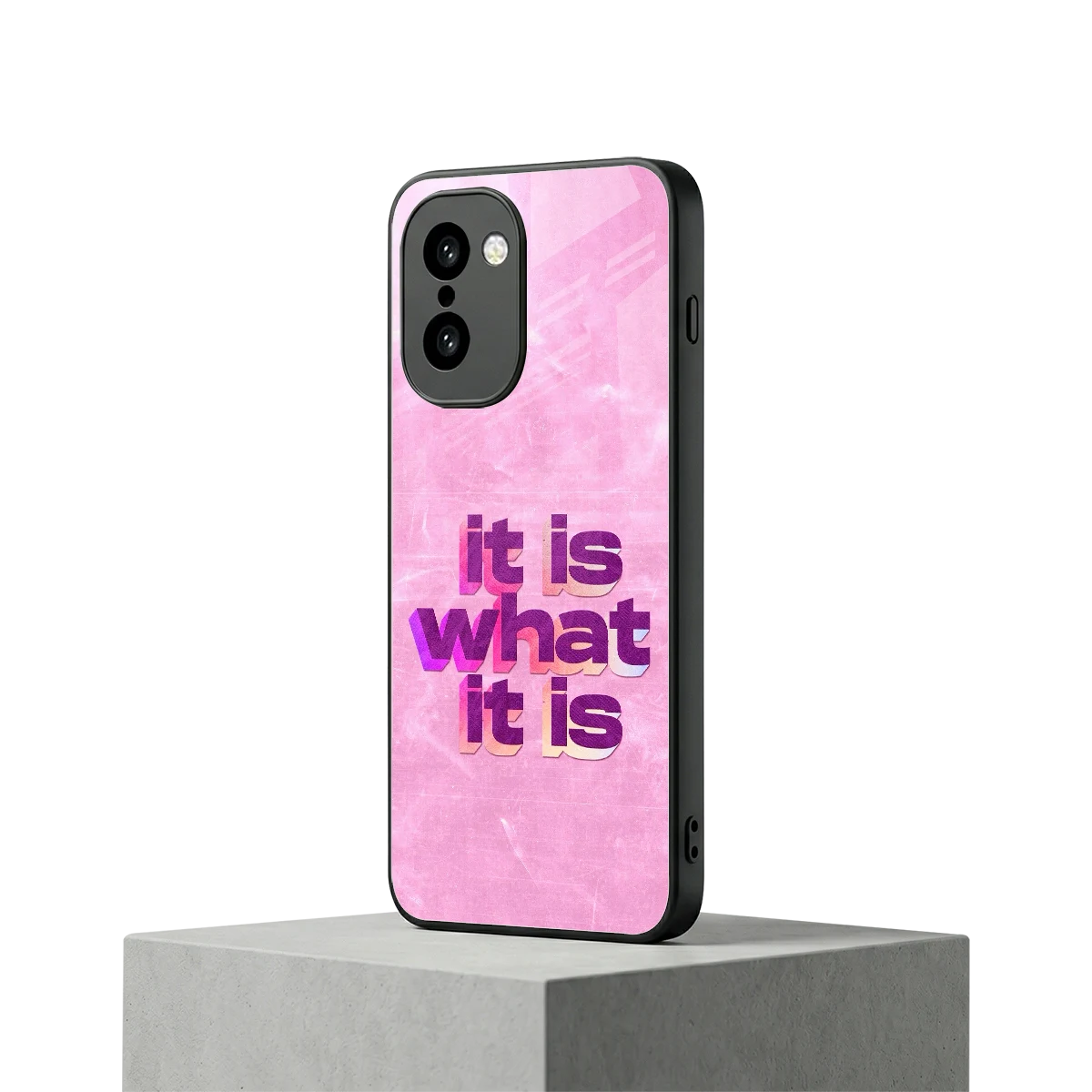 What It Is oneplus 15r mobile cover | shockproof glass phone case