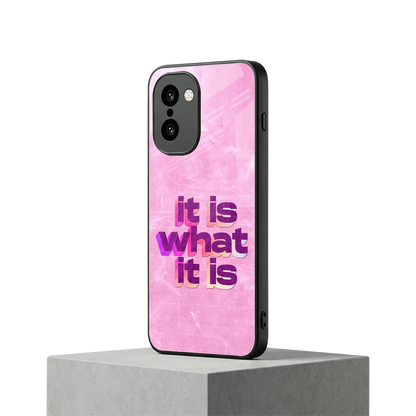 What It Is oneplus 15r mobile cover | shockproof glass phone case