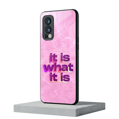 What It Is oneplus nord 2 mobile cover | shockproof glass phone case