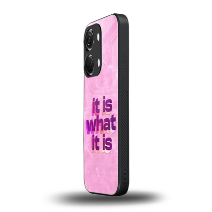 What It Is oneplus nord 3 mobile cover | shockproof glass phone case