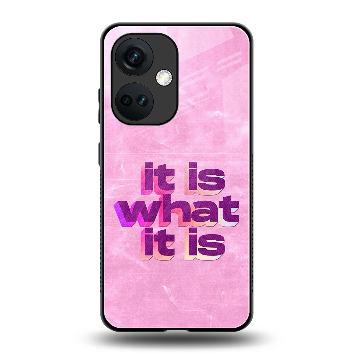 What It Is back phone cover | glass case for oneplus nord ce 3