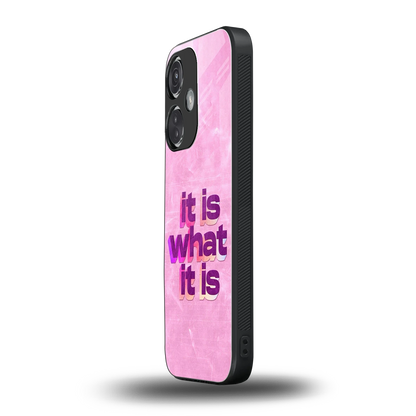 What It Is oneplus nord ce 3 mobile cover | shockproof glass phone case