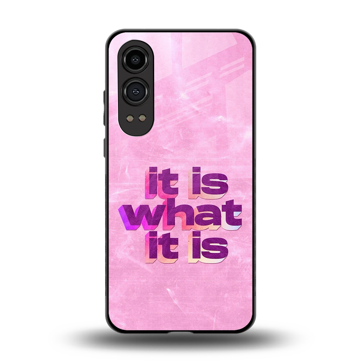 What It Is back phone cover | glass case for oneplus nord ce 4 lite