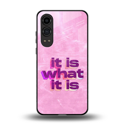 What It Is back phone cover | glass case for oneplus nord ce 4 lite