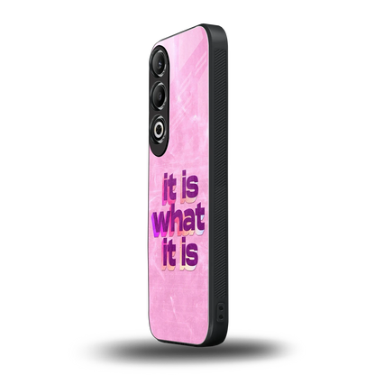 What It Is oneplus nord ce 4 mobile cover | shockproof glass phone case