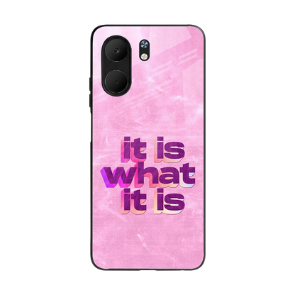 What It Is back phone cover | glass case for oppo a5x 5g