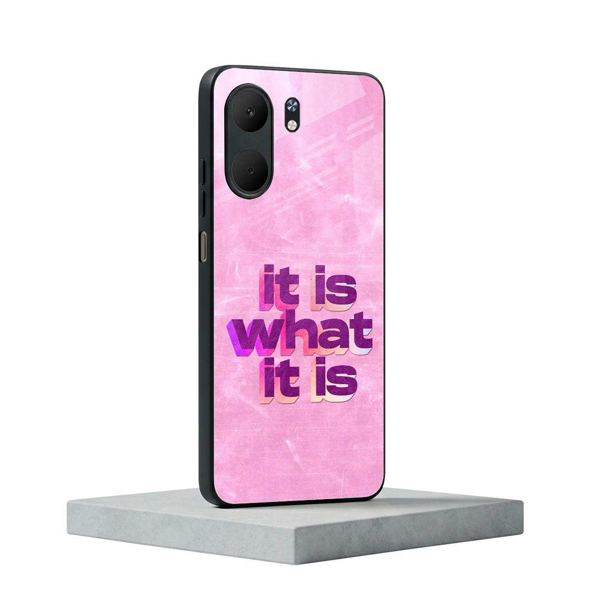What It Is oppo a5x 5g mobile cover | shockproof glass phone case