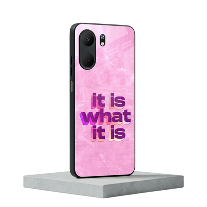 What It Is oppo a5x 5g mobile cover | shockproof glass phone case