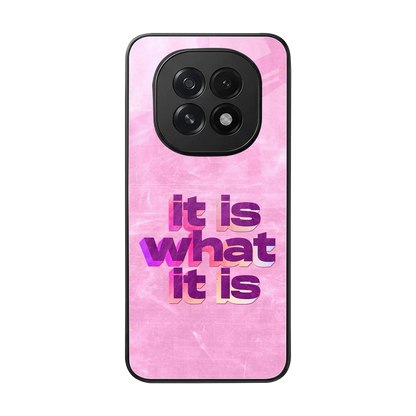 What It Is back phone cover | glass case for oppo f29 5g