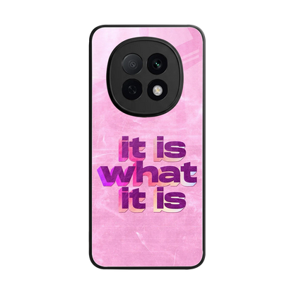 What It Is back phone cover | glass case for oppo f29 pro 5g