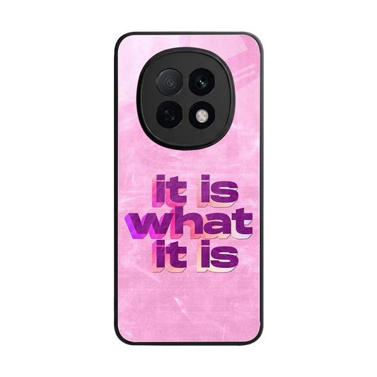 What It Is back phone cover | glass case for oppo f29 pro 5g