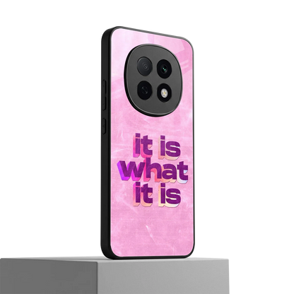 What It Is oppo f29 pro 5g mobile cover | shockproof glass phone case