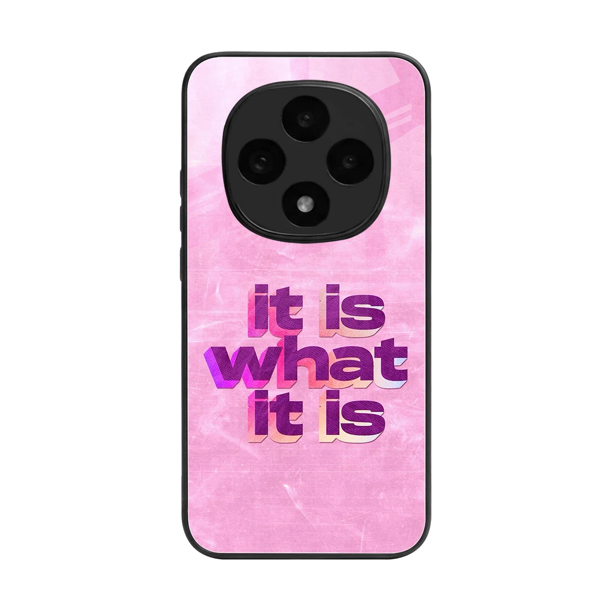 What It Is back phone cover | glass case for oppo f31 pro 5g