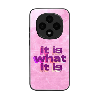 What It Is back phone cover | glass case for oppo f31 pro 5g