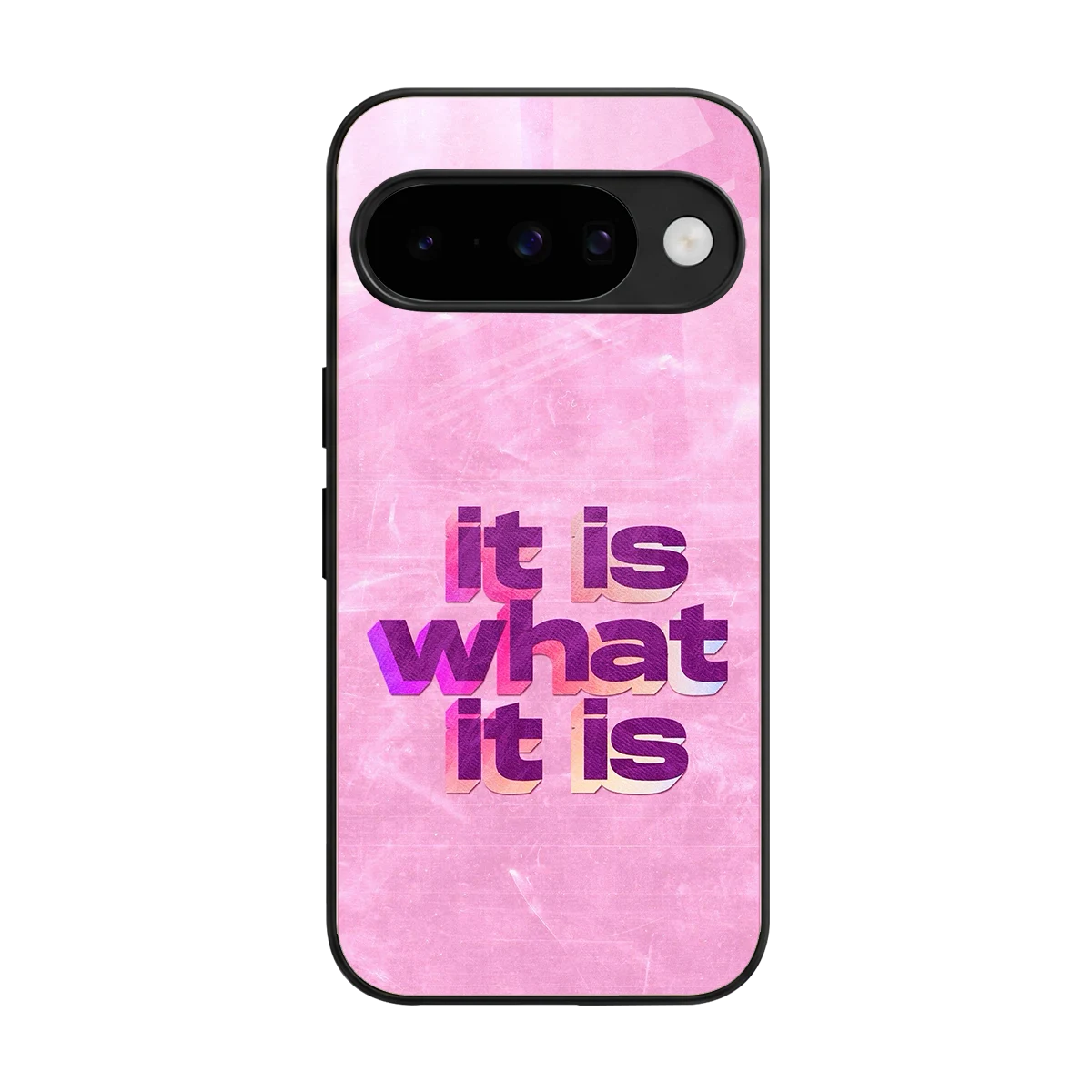 What It Is back phone cover | glass case for google pixel 10