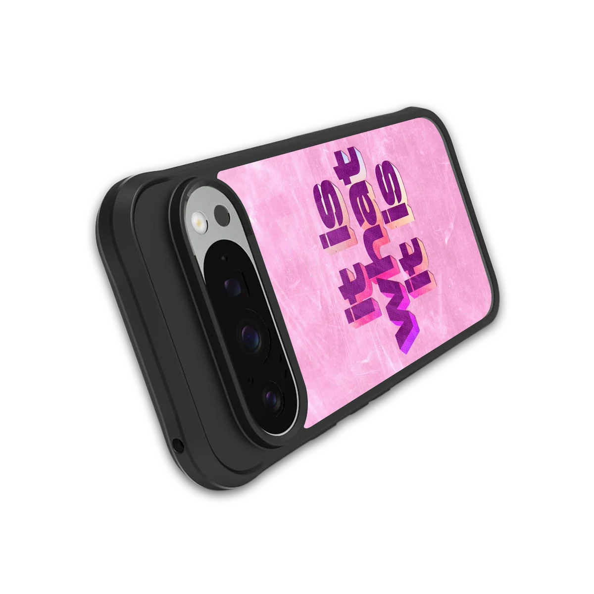 What It Is stylish phone case for google pixel 9 pro xl | glossy glass and slim fit