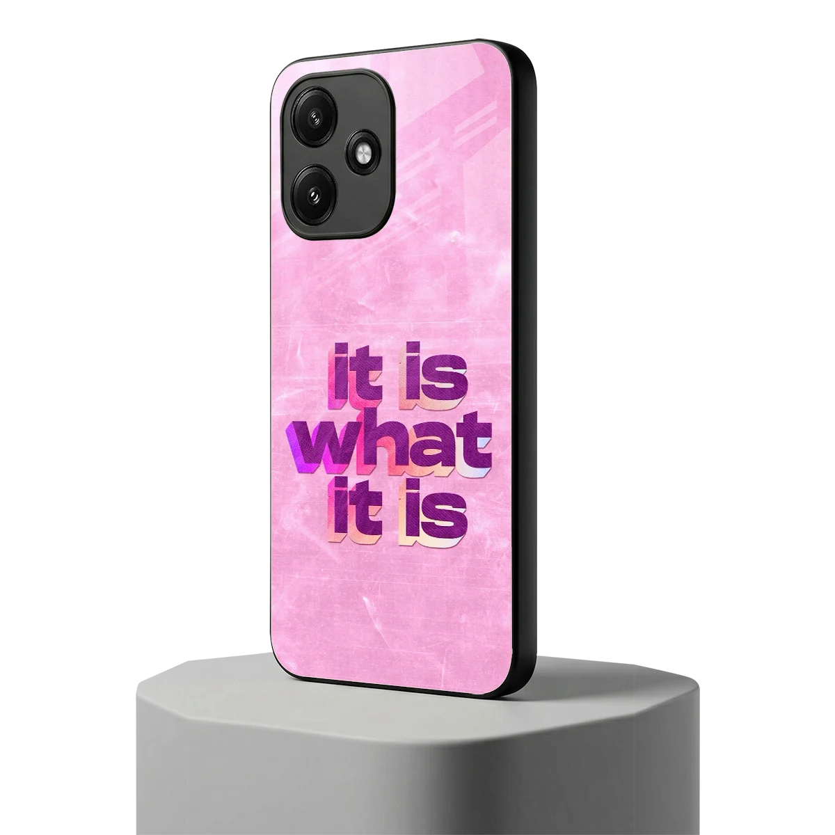 What It Is redmi 12 5g mobile cover | shockproof glass phone case