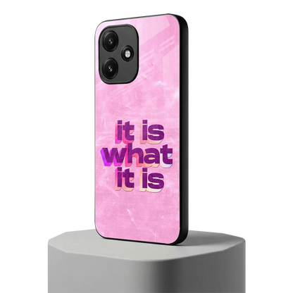 What It Is redmi 12 5g mobile cover | shockproof glass phone case
